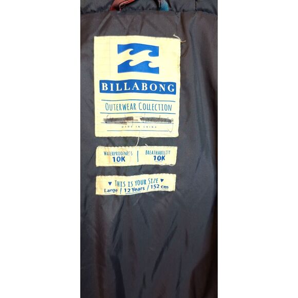 VTG Billabong Jacket 80s Size YOUTH Large - Picture 14 of 16